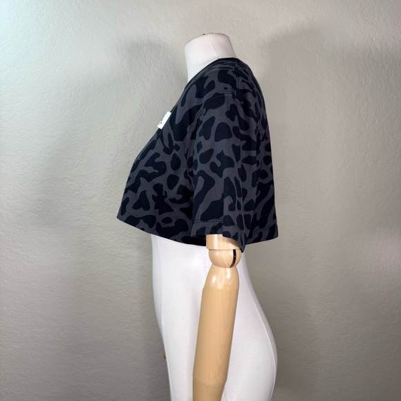 Nike Jordan Jumpman Graphic Cropped GFX Short Sleeve Tee T-Shirt Top Small EUC - Picture 9 of 16